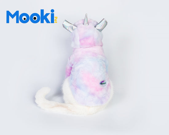 Dyed Plush Coat for Pets