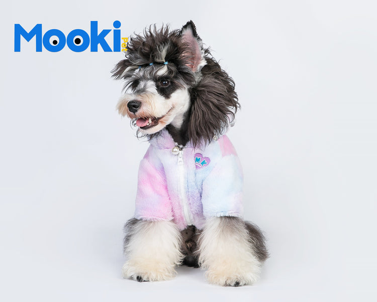 Dyed Plush Coat for Pets