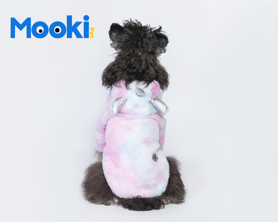 Dyed Plush Coat for Pets