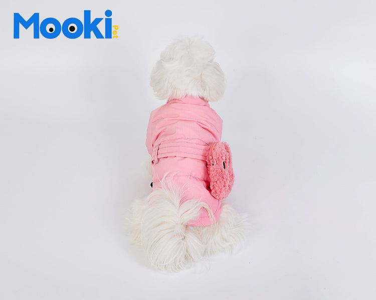 Pinkie Monster Fanny Pack Down Jacket