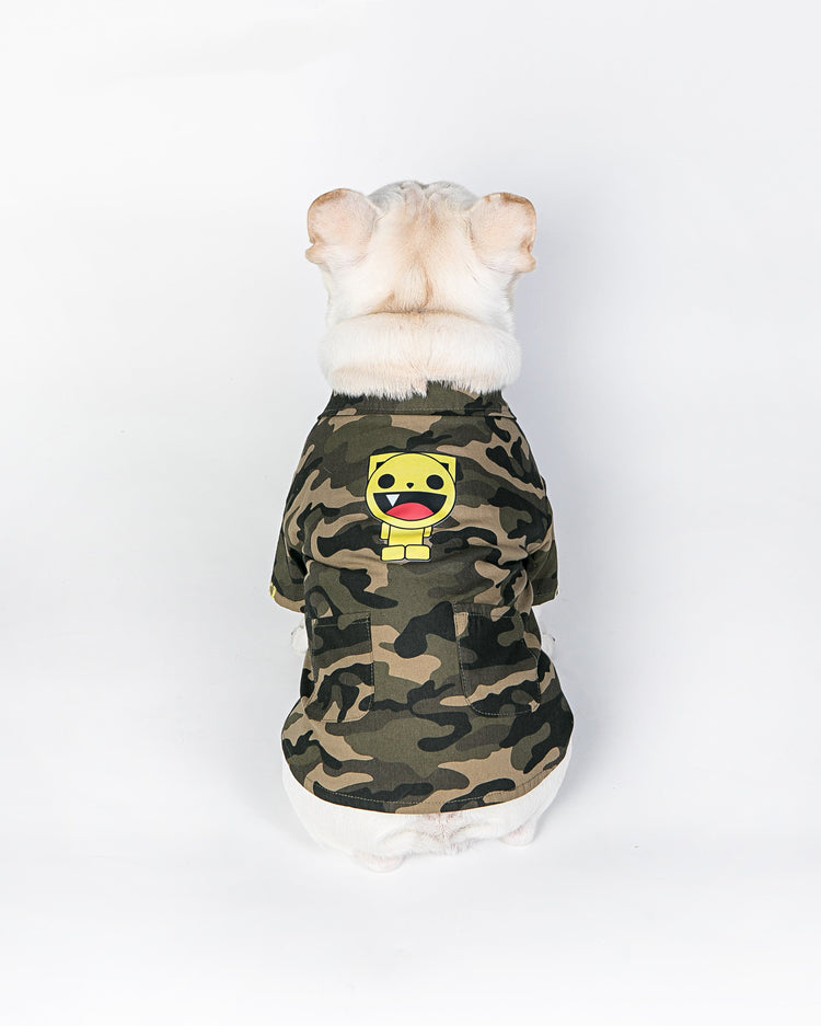 Pet Camouflage doll Tang costume