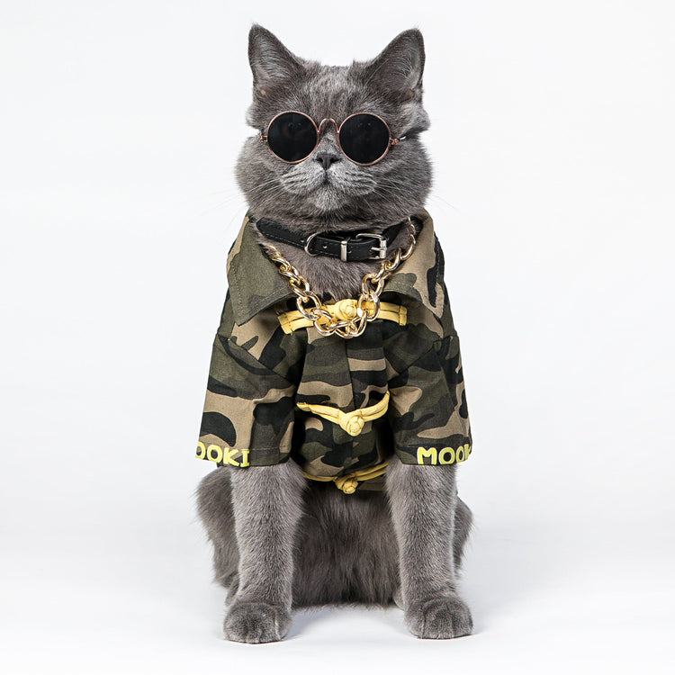 Pet Camouflage doll Tang costume