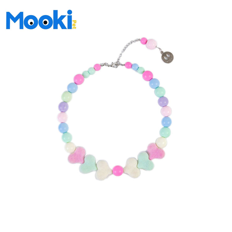 Pet Rainbow candy necklace