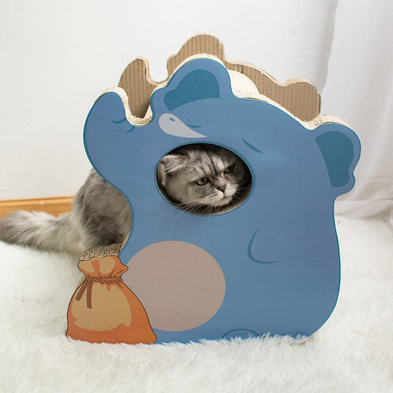 Elephant Cat Scratching Board