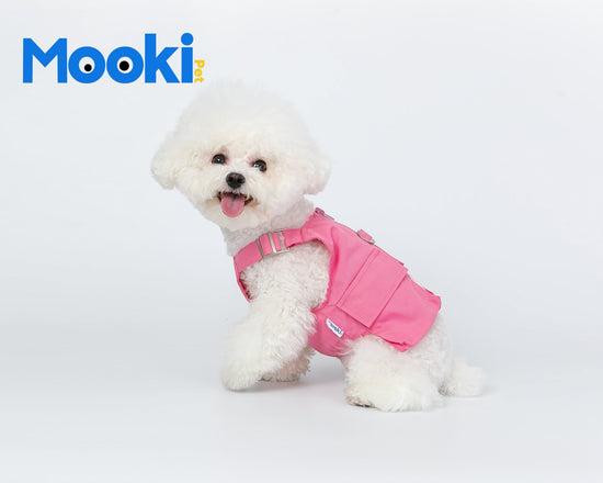 Stylish Pets Pink Cargo Vest 