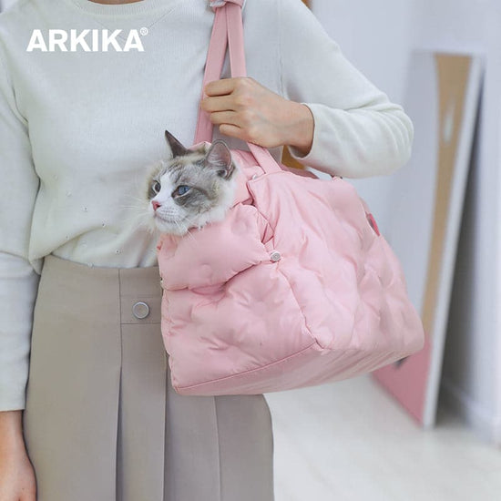 Arkika Pet Polka Dot Shoulder Bag