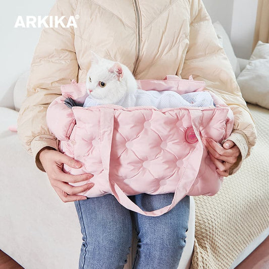 Arkika Pet Polka Dot Shoulder Bag