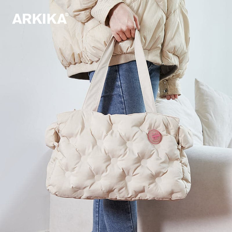 Arkika Pet Polka Dot Shoulder Bag