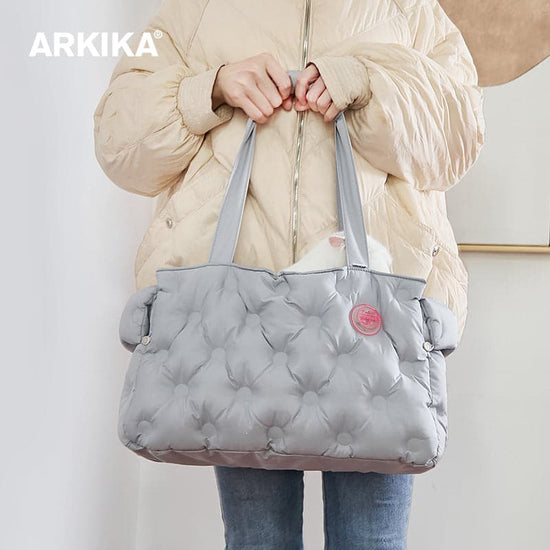 Arkika Pet Polka Dot Shoulder Bag