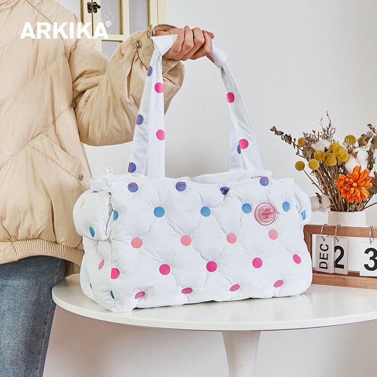 Arkika Polka Dot Shoulder Bag