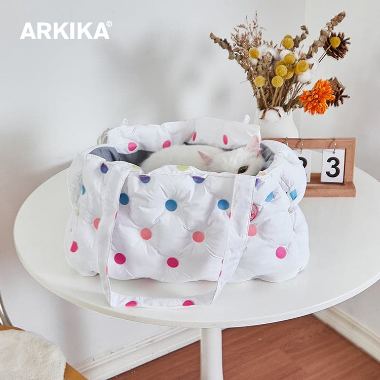 Arkika Polka Dot Shoulder Bag