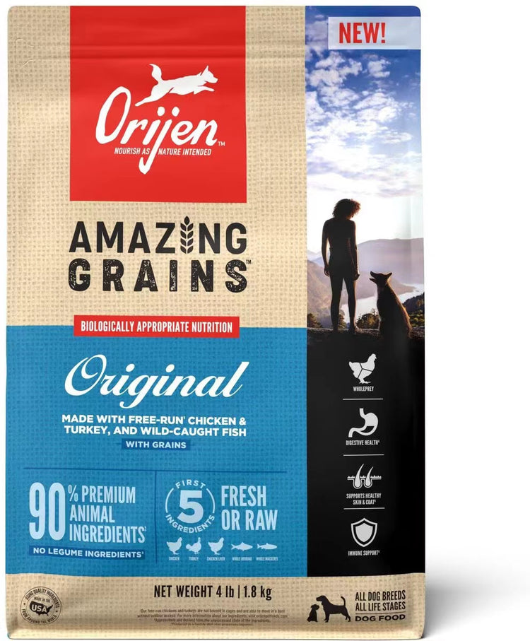 Orijen Dog Food Amazing Grain