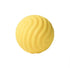 Yellow Water Ripple Ball - Dog toy elastic ball