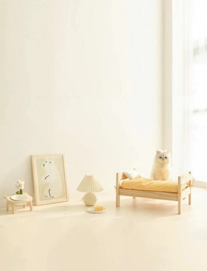 Little wooden Pet bed