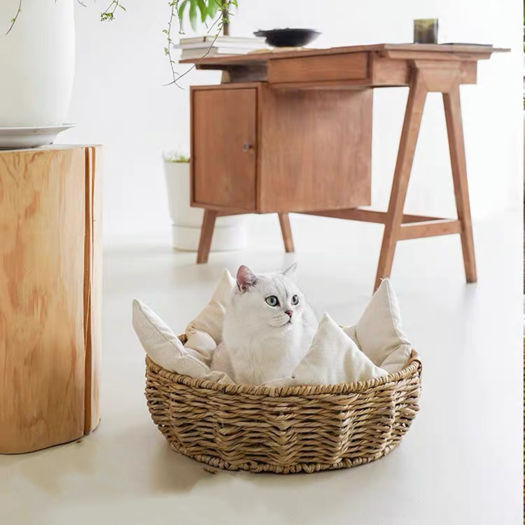 pet Rattan Dog Kennel