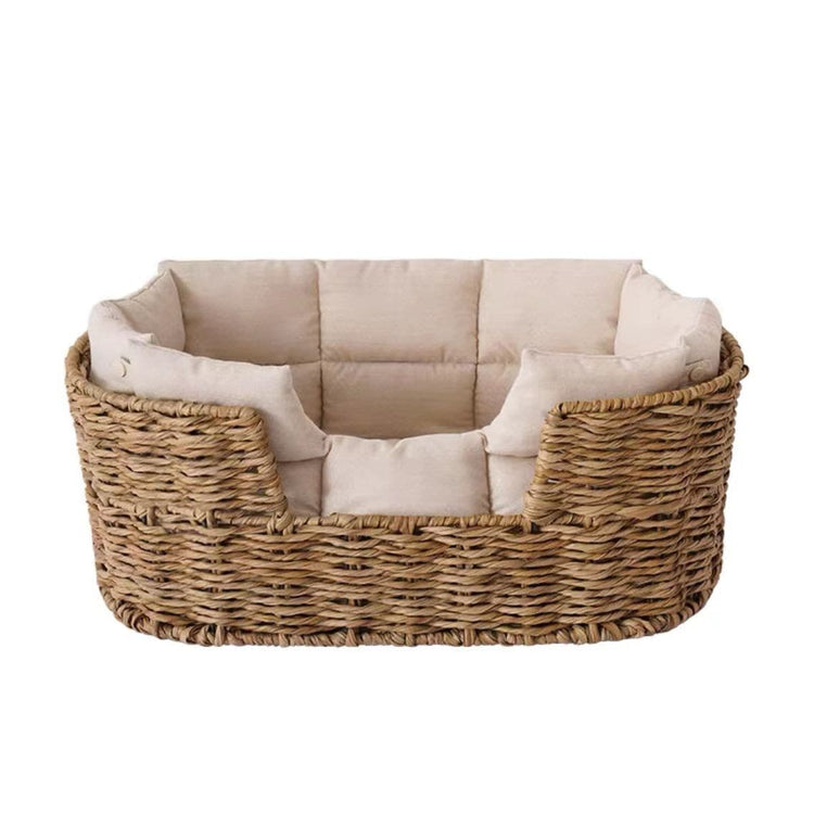 pet Rattan Dog Kennel