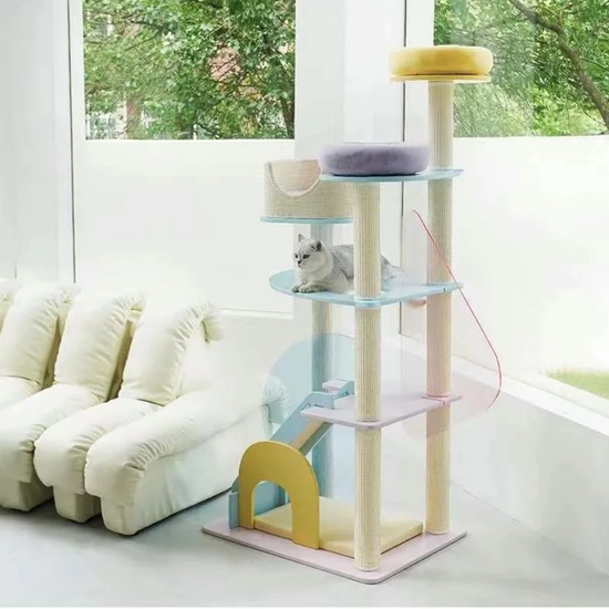 Abstract Cat Furniture