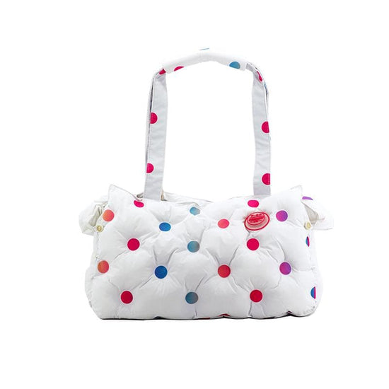 Arkika Pet Polka Dot Shoulder Bag